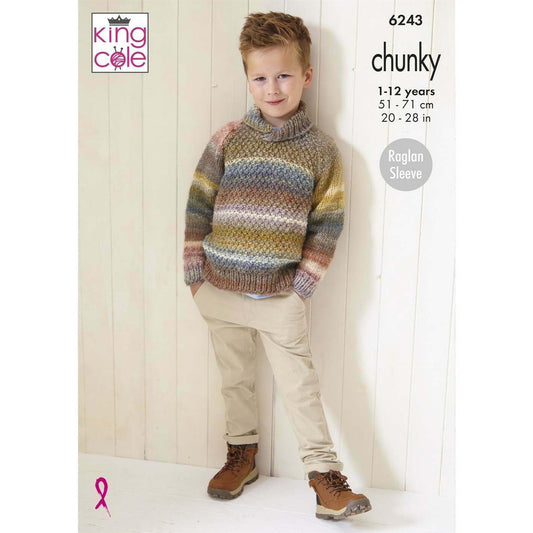 [King Cole] P6243 Pattern - Chunky