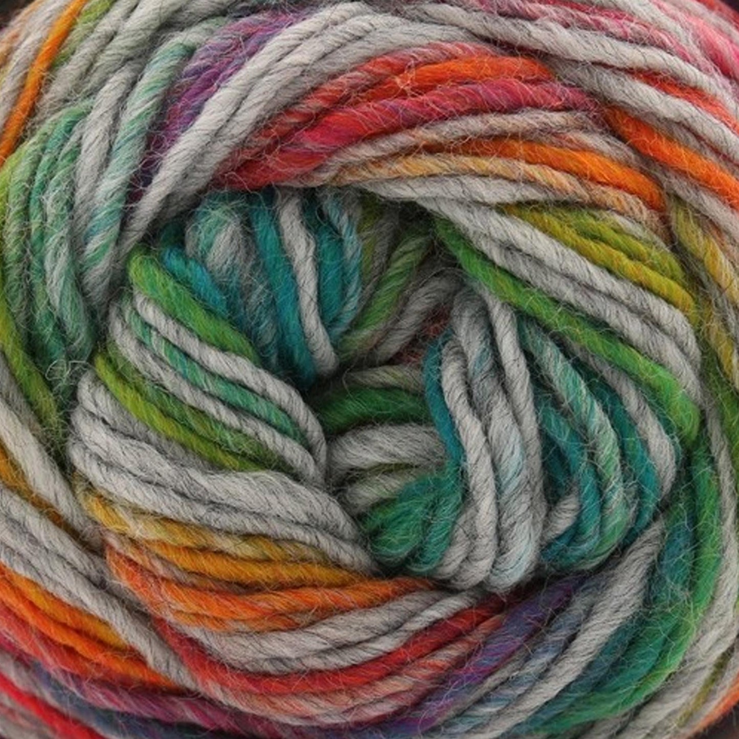 3376151 Knit Me, Crochet Me Rainbow (6151) 80% Acrylic 20% Wool Yarn - 100g Double Knit