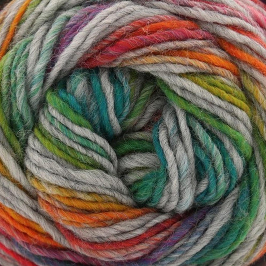 3376151 Knit Me, Crochet Me Rainbow (6151) 80% Acrylic 20% Wool Yarn - 100g Double Knit