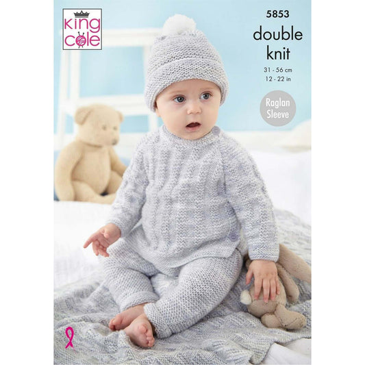 [King Cole] P5853 Pattern - Double Knit