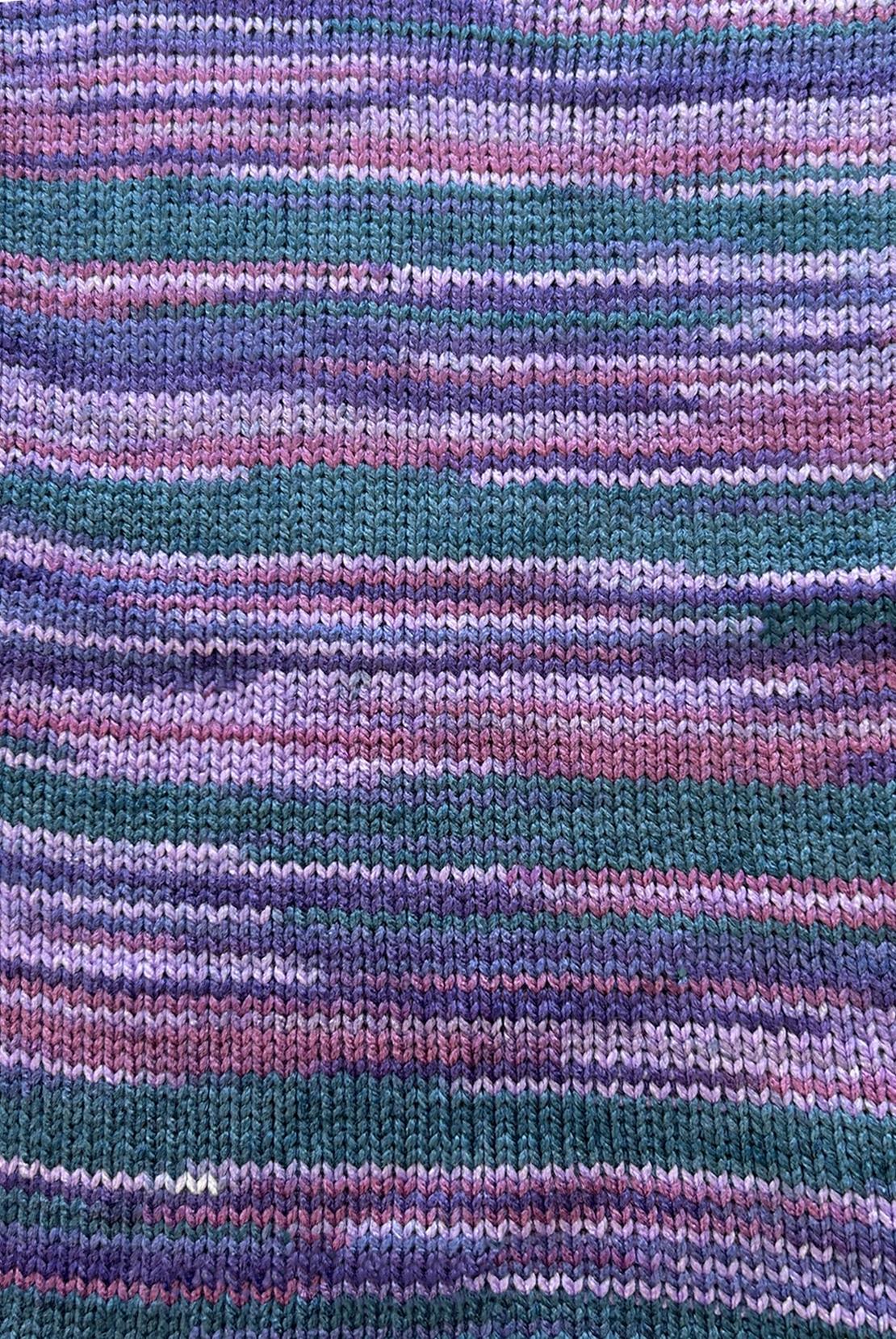 3411960 For The Love of Stripes Purple Rain Yarn - 100g Chunky