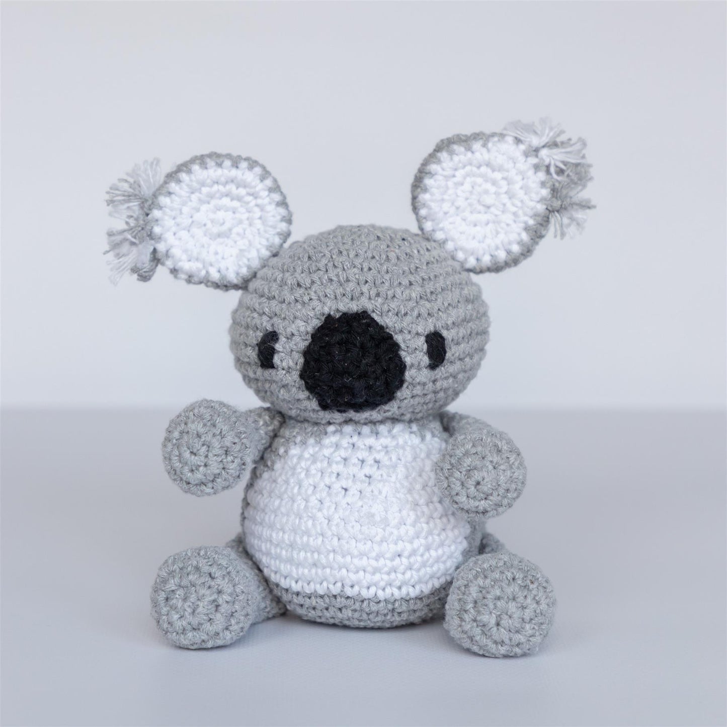 [Hoooked] PAK142 Eco Barbante Milano Gris Cotton Koala Sydney Crochet Amigurumi Kit