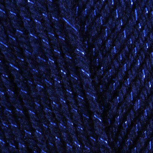 TK4 Twinkle DK Blue 96% Acrylic / 4% Polyester Yarn - 100g Double Knit