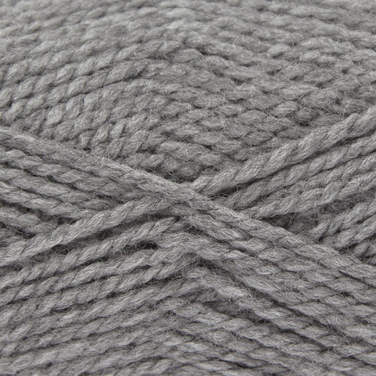 77547 Big Value Grey Yarn - 152M, 100g Chunky