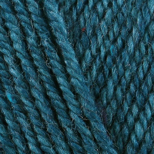 DAT32 Rustic Aran Green 77% Acrylic / 20% Wool / 3% Viscose Yarn - 400g Aran