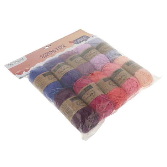 [Scheepjes] 24955 Catona Colour Pack Berry Bliss Yarn - 25g