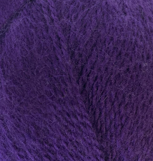 3202161 Grace Plum (2161) 85% Premium Acrylic, 10% Wool, 5% Mohair Yarn - 100g Aran