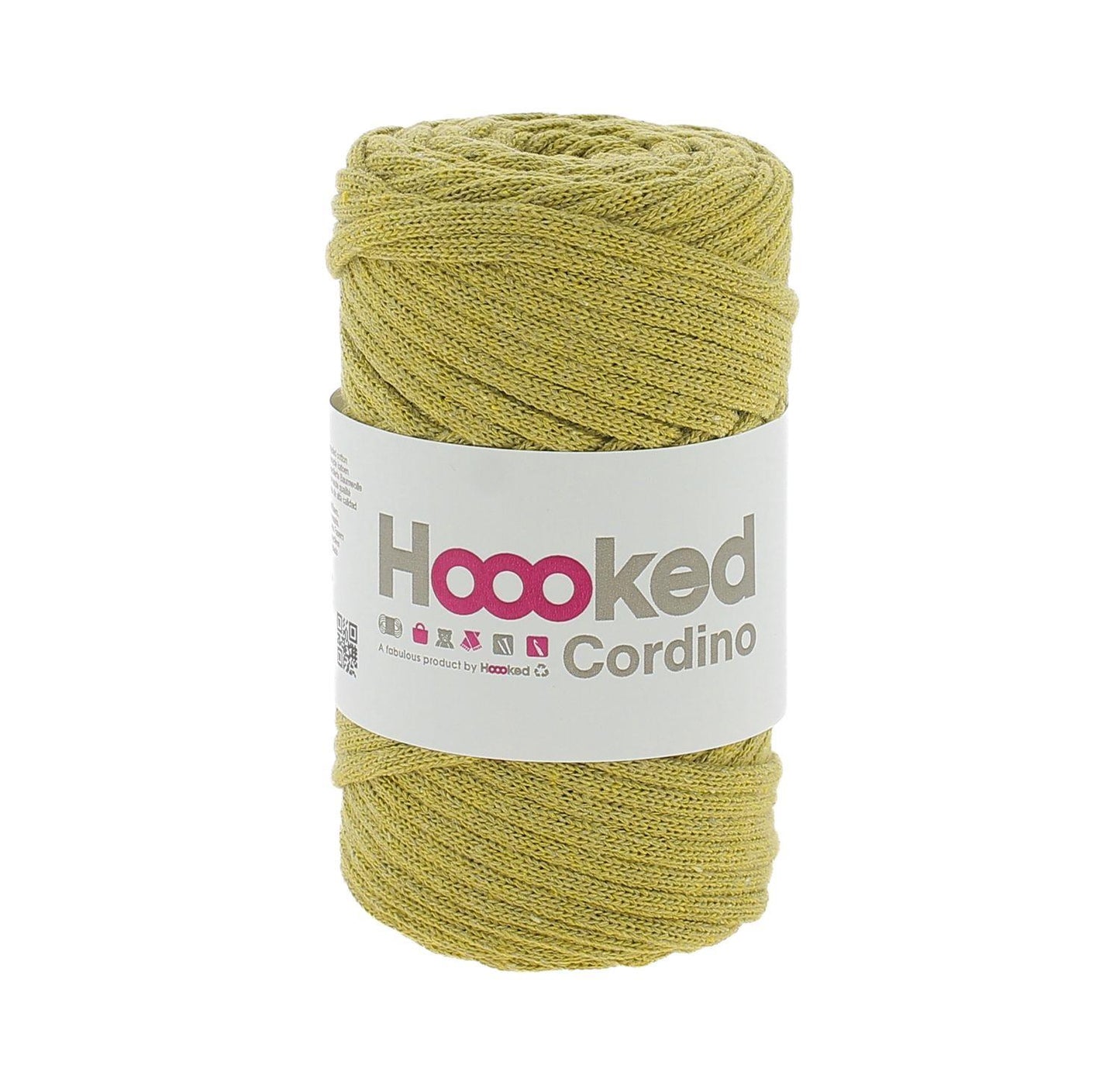[Hoooked] Cordino Spicy Ocre Cotton Macrame Cord - 54M, 150g