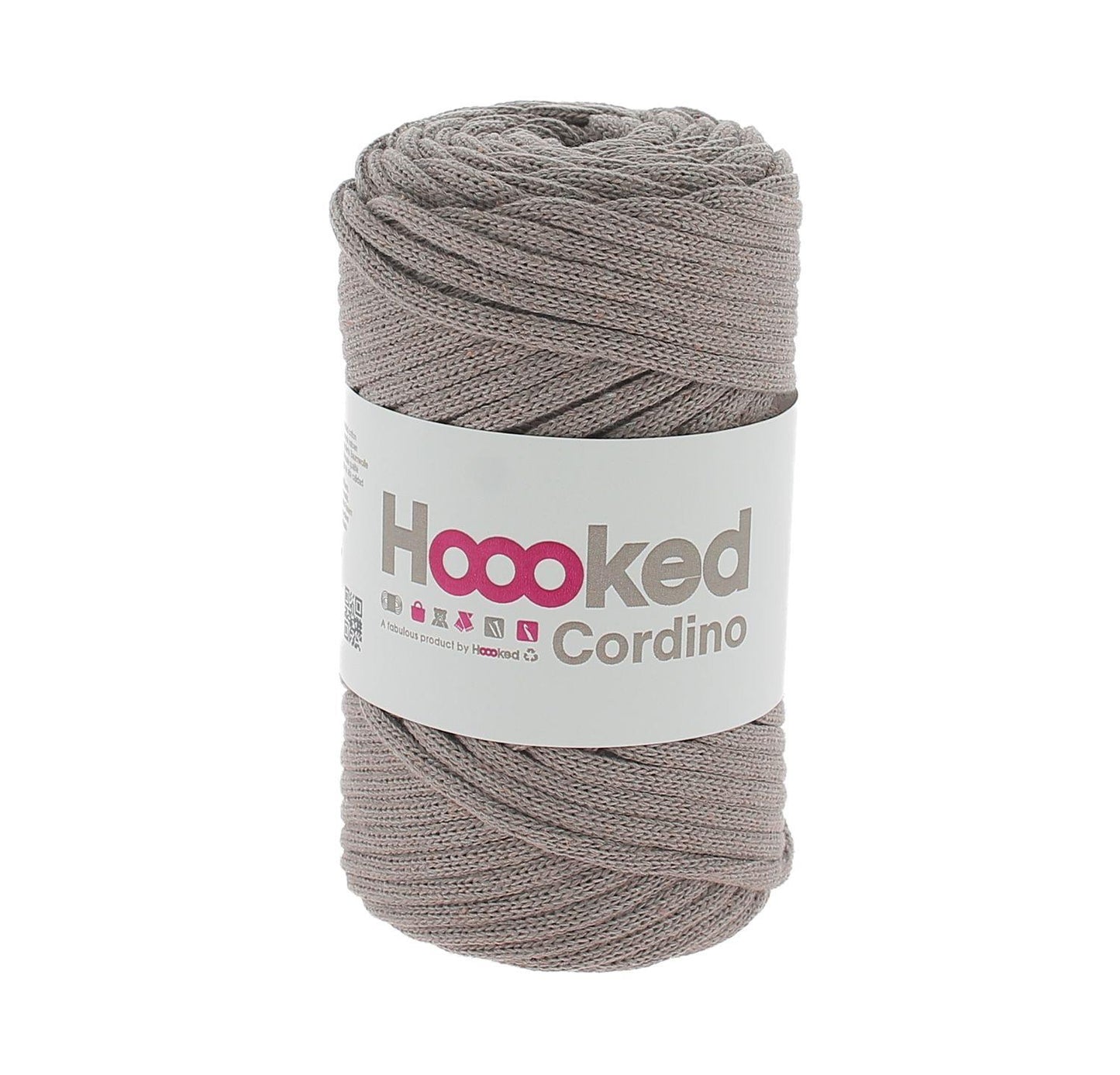 [Hoooked] Cordino Earth Taupe Cotton Macrame Cord - 54M, 150g