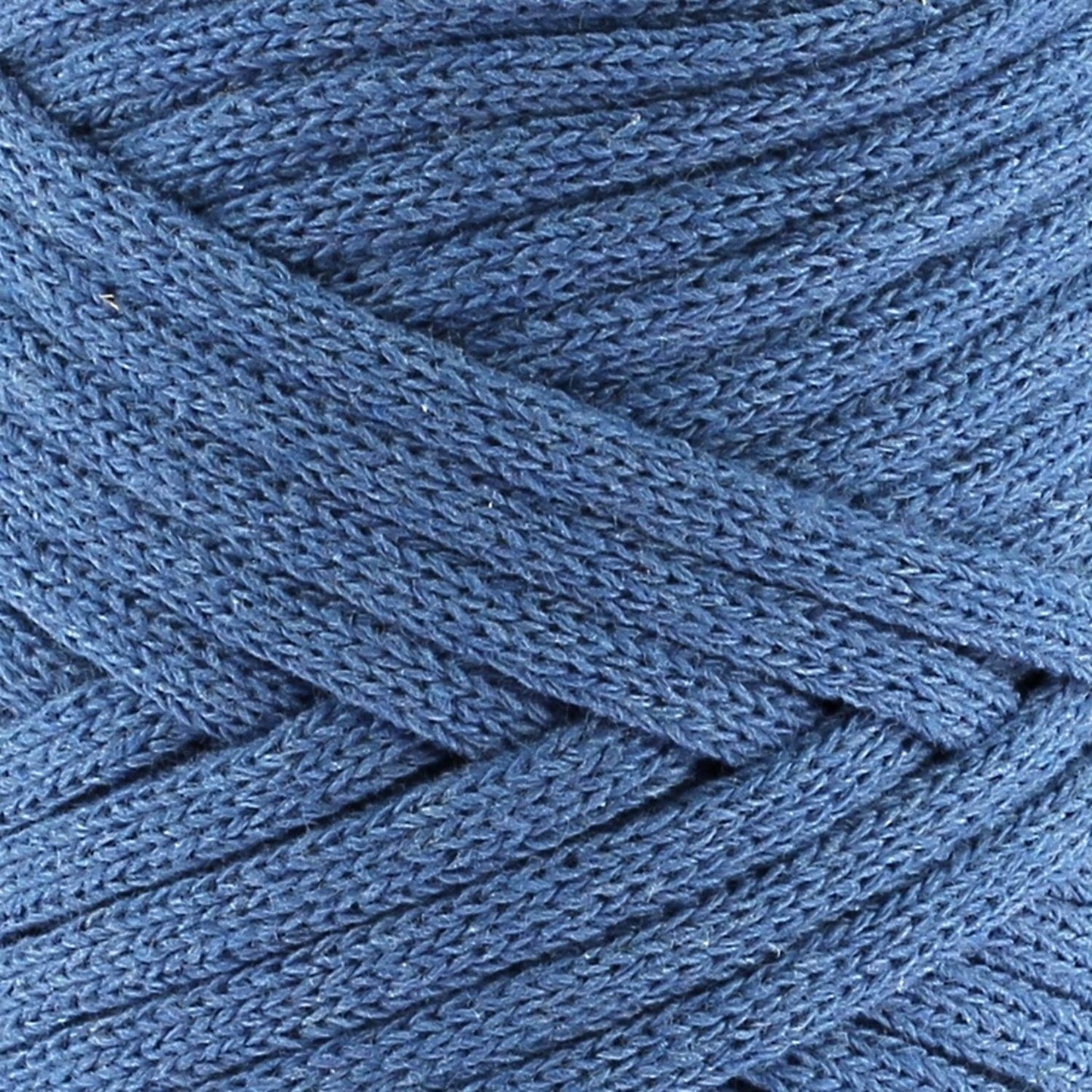 [Hoooked] Cordino Imperial Blue Cotton Macrame Cord - 54M, 150g