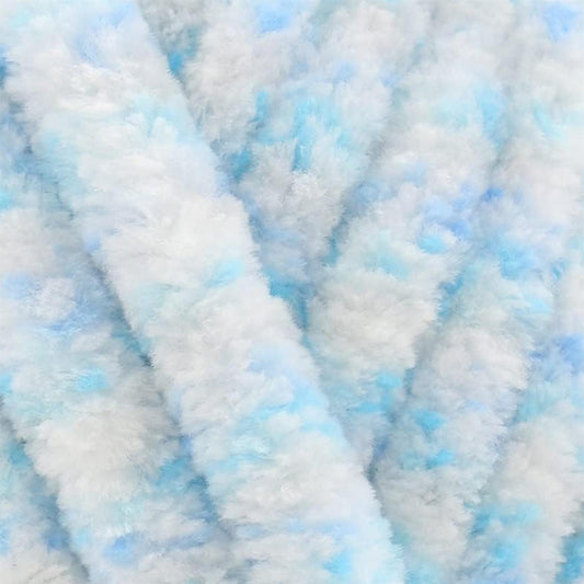 UG10 Huggable Super Chunky Blue 100% Polyester Yarn - 250g Super Chunky