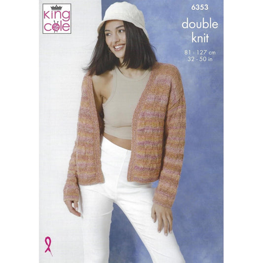 [King Cole] P6353 Pattern - Double Knit
