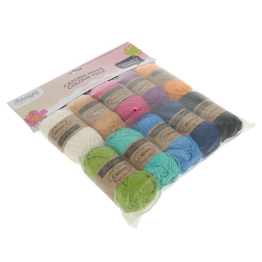 [Scheepjes] 24950 Catona Colour Pack Tropical Cocktail Yarn - 25g