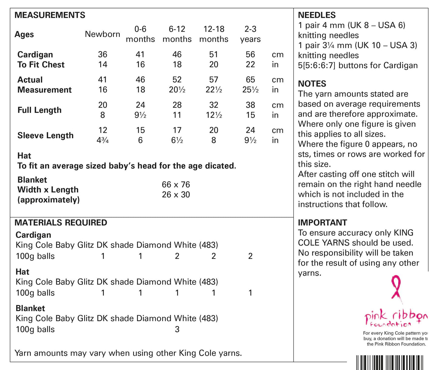 5718 Pattern