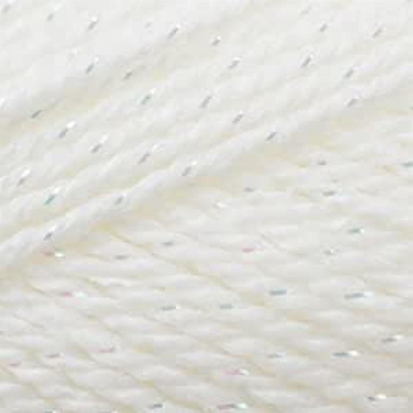 5105 Baby Glitz Cream Yarn - 290M, 100g Double Knit