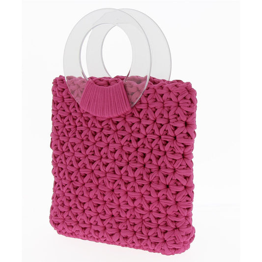 Hoooked RibbonXL Bubblegum Cotton Marbella Bag Crochet Kit