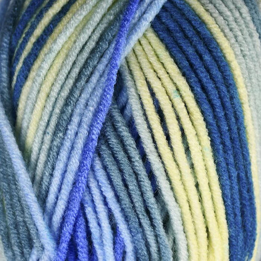 PT18 Party Time Chunky Multi-Coloured 100% Premium Acrylic Yarn - 100g Chunky