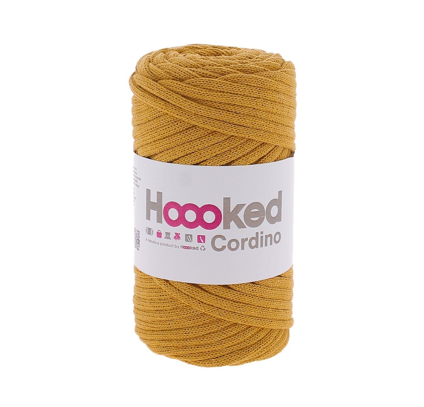 [Hoooked] Cordino Harvest Ocre Cotton Macrame Cord - 54M, 150g