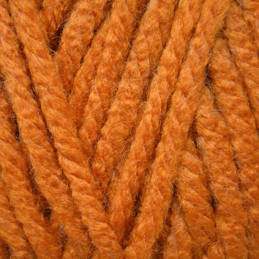 643550 Big Value Super Ginger Yarn - 81M, 100g Chunky