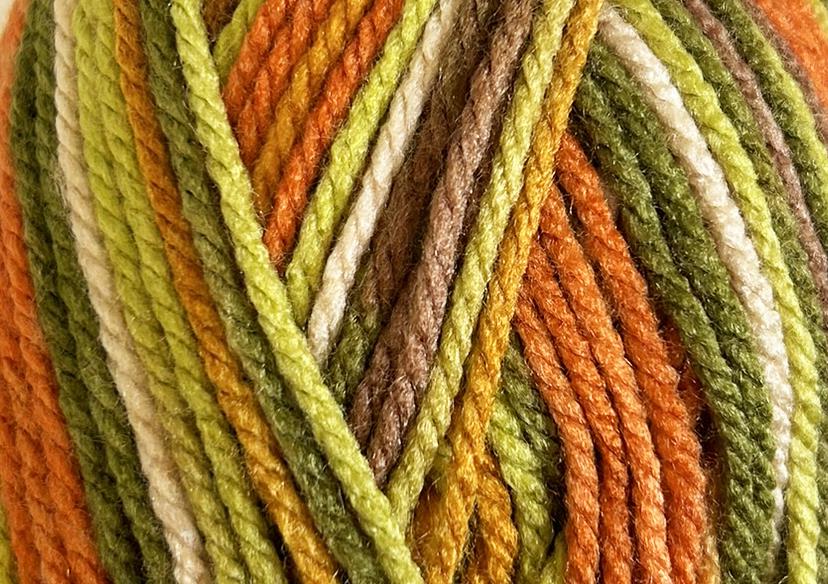 3411960 For The Love of Stripes Aperol Spritz Yarn - 100g Chunky