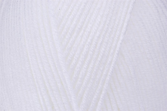 2847214 Bellissima Wondrous White (7214) 100% Premium Acrylic Yarn - 100g Double Knit