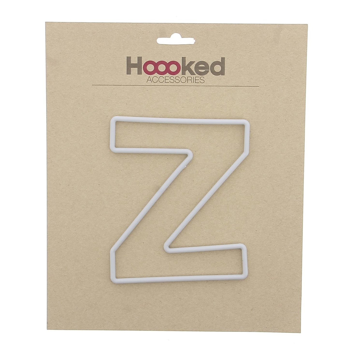 [Hoooked] Recycled Plastic Frame Plastic Letter Z - 150mm