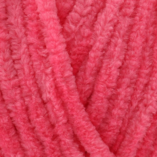 B47 Flutterby Chunky Pink 100% Supersoft Polyester Yarn - 100g Chunky