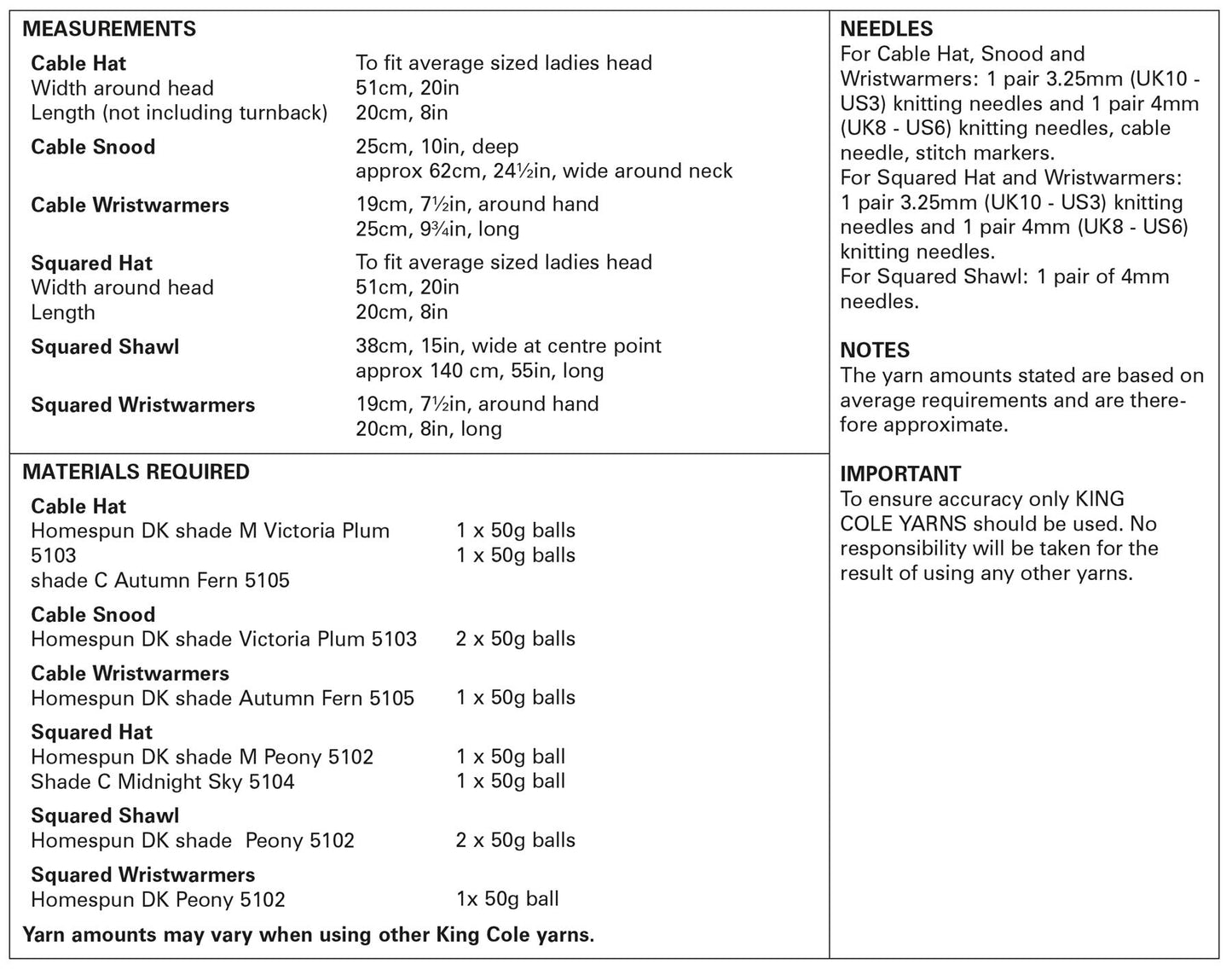 5798 Pattern