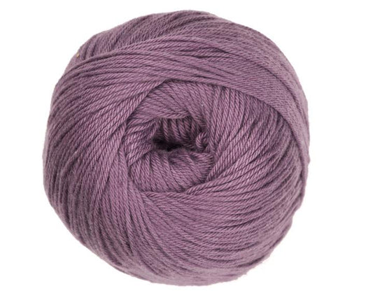 2997158 Naturals Bamboo Cotton Raisin (7158) 40% Cotton, 60% Bamboo Yarn - 100g Double Knit