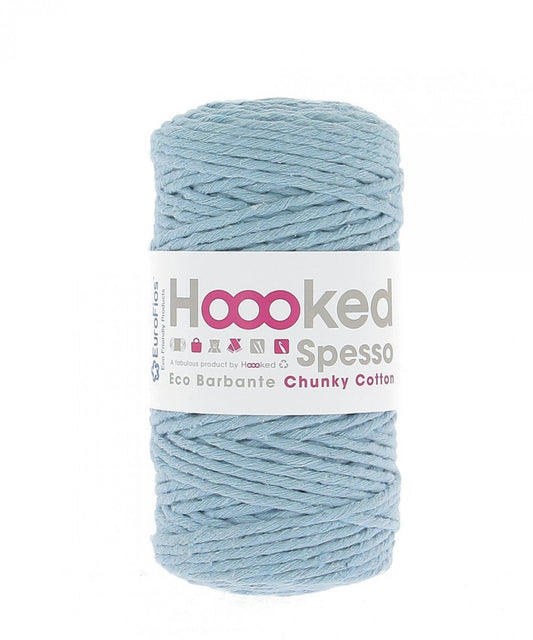 [Hoooked] S900 Spesso Chunky Provence Blue Cotton Yarn - 127M, 500g