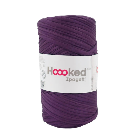 Hoooked Zpagetti Purple Cotton T-Shirt Yarn - 60M 350g