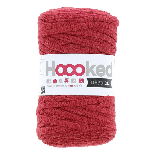 RXL34 RibbonXL Lipstick Red Cotton Yarn - 120M, 250g