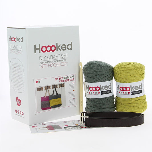 Hoooked RibbonXL Dried Herb Cotton Valencia Bag Crochet Kit