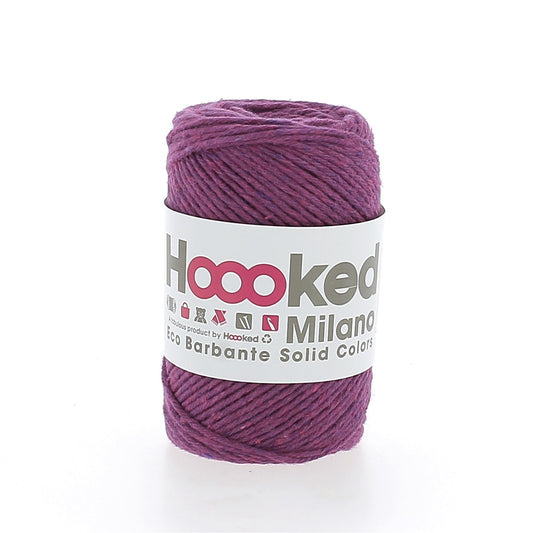 [Hoooked] D560 Eco Barbante Milano Cherry Cotton Yarn - 102M, 100g
