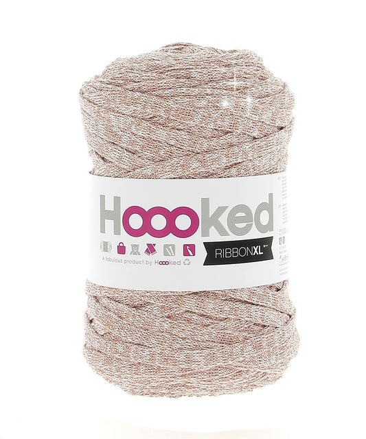 RXL LUREX 5 RibbonXL Lurex Cristal White Cotton Yarn - 120M, 250g