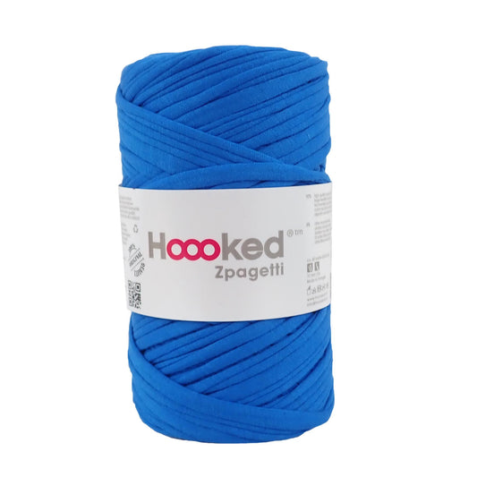 Hoooked Zpagetti Blue Cotton T-Shirt Yarn - 60M 350g