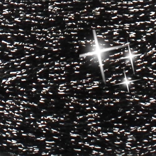 Hoooked RXL Lurex 3 RibbonXL Lurex Sparkle Black Cotton Yarn - 120M 250g