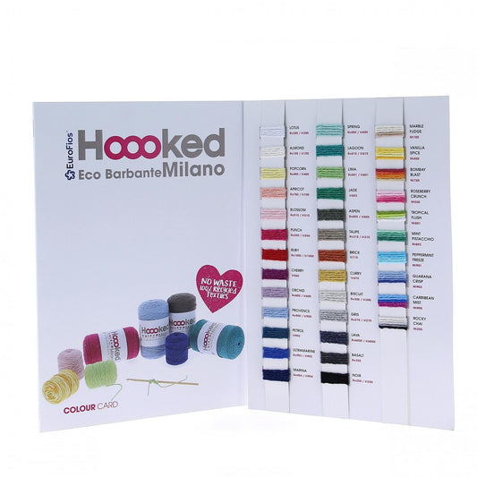 Hoooked CARDECO Eco Barbante Milano Cotton Colour Card