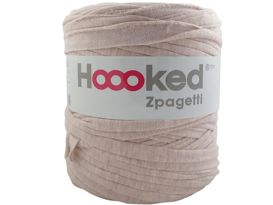 Hoooked Zpagetti Light Taupe Cotton T-Shirt Yarn - 120M 700g
