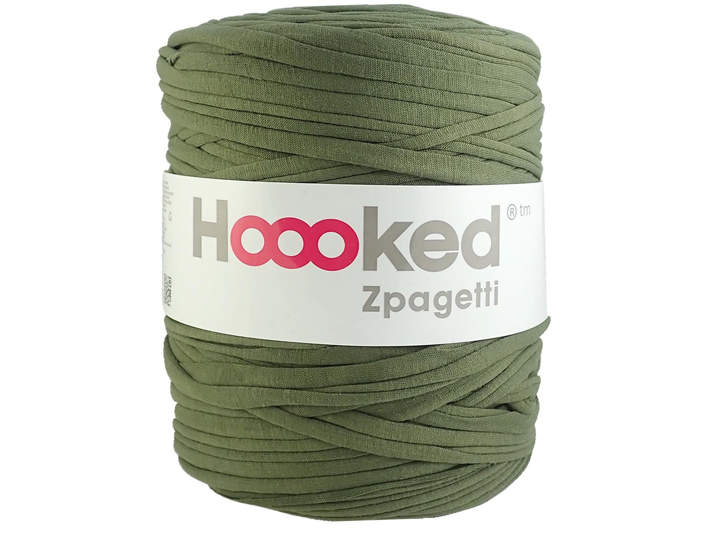 Hoooked Zpagetti Camo Green Cotton T-Shirt Yarn - 120M 700g