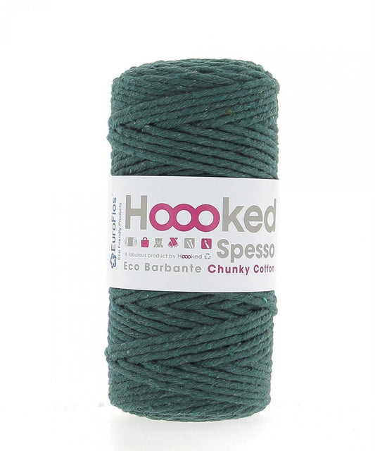 [Hoooked] S804 Spesso Chunky Pine Green Cotton Yarn - 127M, 500g