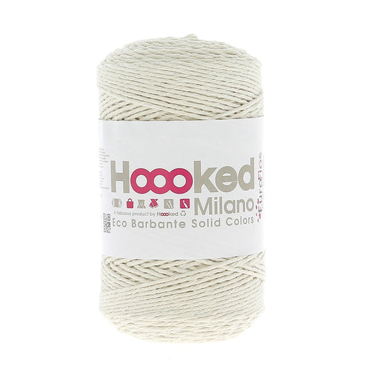 [Hoooked] R100 Eco Barbante Milano Almond Cotton Yarn - 204M, 200g