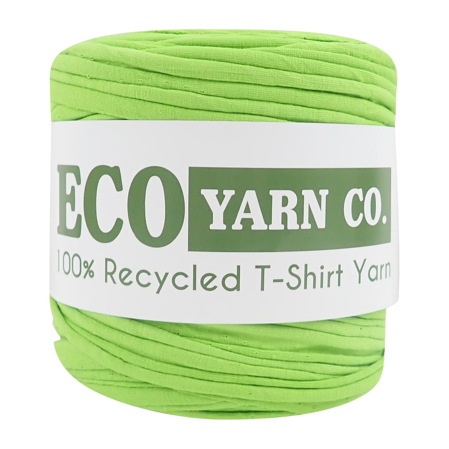 Eco Yarn Co Grass Green Cotton T-Shirt Yarn - 120M 700g