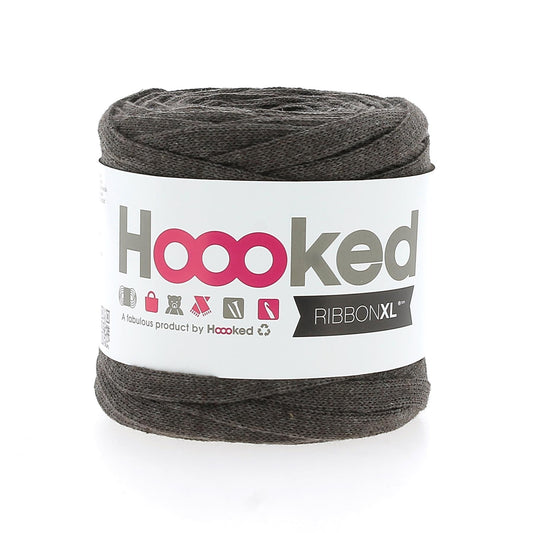 [Hoooked] RXL39MINI RibbonXL Tobacco Cotton Yarn - 60M, 125g