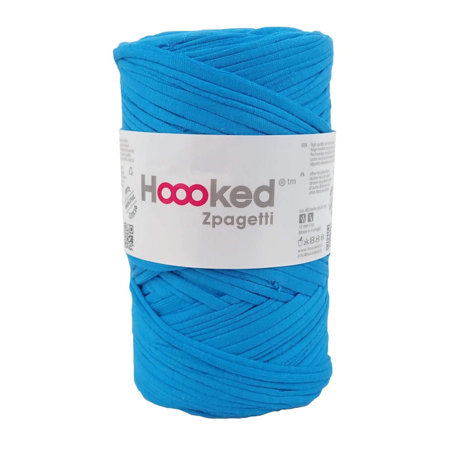 Hoooked Zpagetti Sky Blue Cotton T-Shirt Yarn - 60M 350g