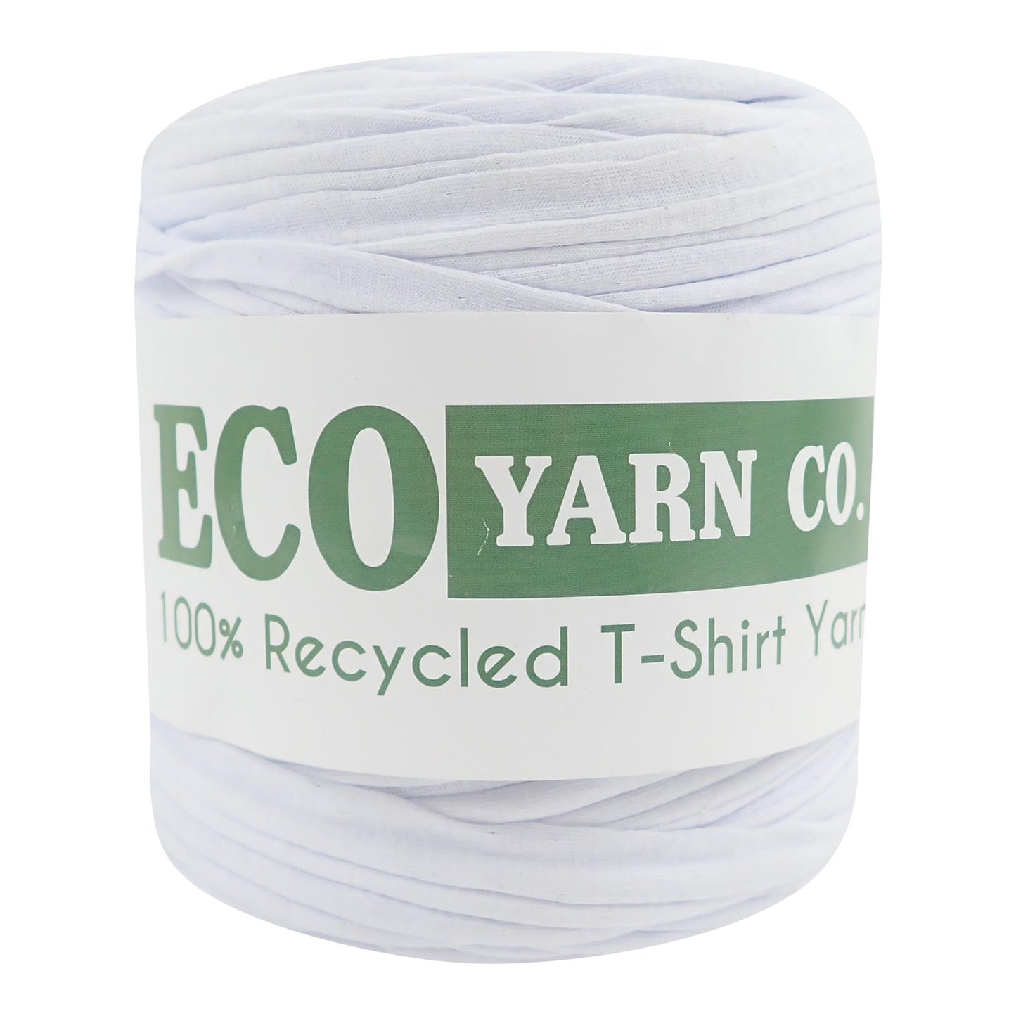 Eco Yarn Co White Cotton T-Shirt Yarn - 120M 700g