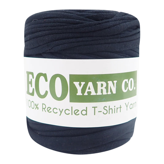 Eco Yarn Co Black Cotton T-Shirt Yarn - 120M 700g