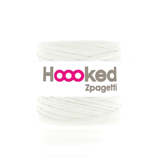 [Hoooked] Zpagetti off-White Cotton T-Shirt Yarn - 120M, 700g