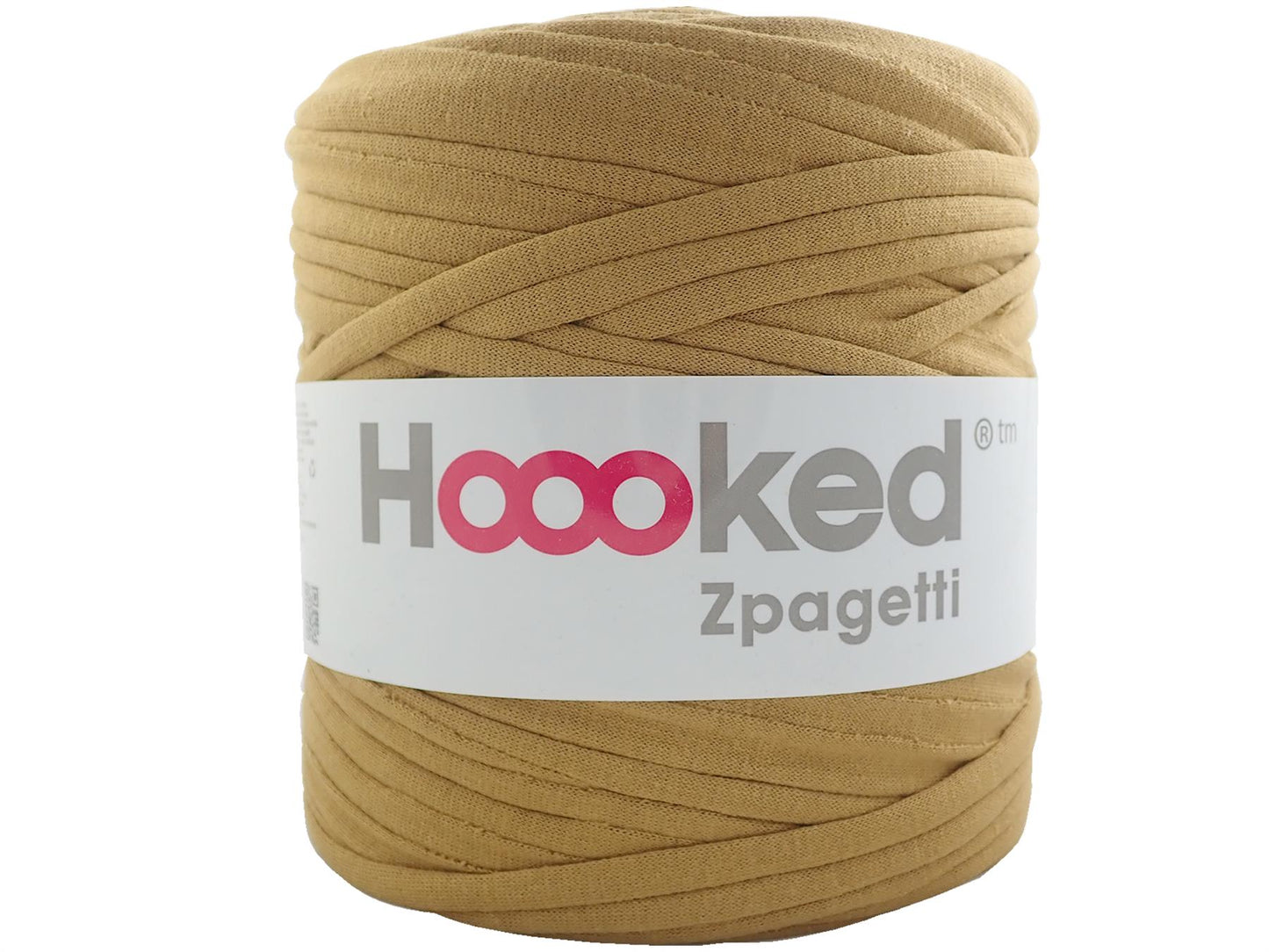 Hoooked Zpagetti Dark Ochre Cotton T-Shirt Yarn - 120M 700g