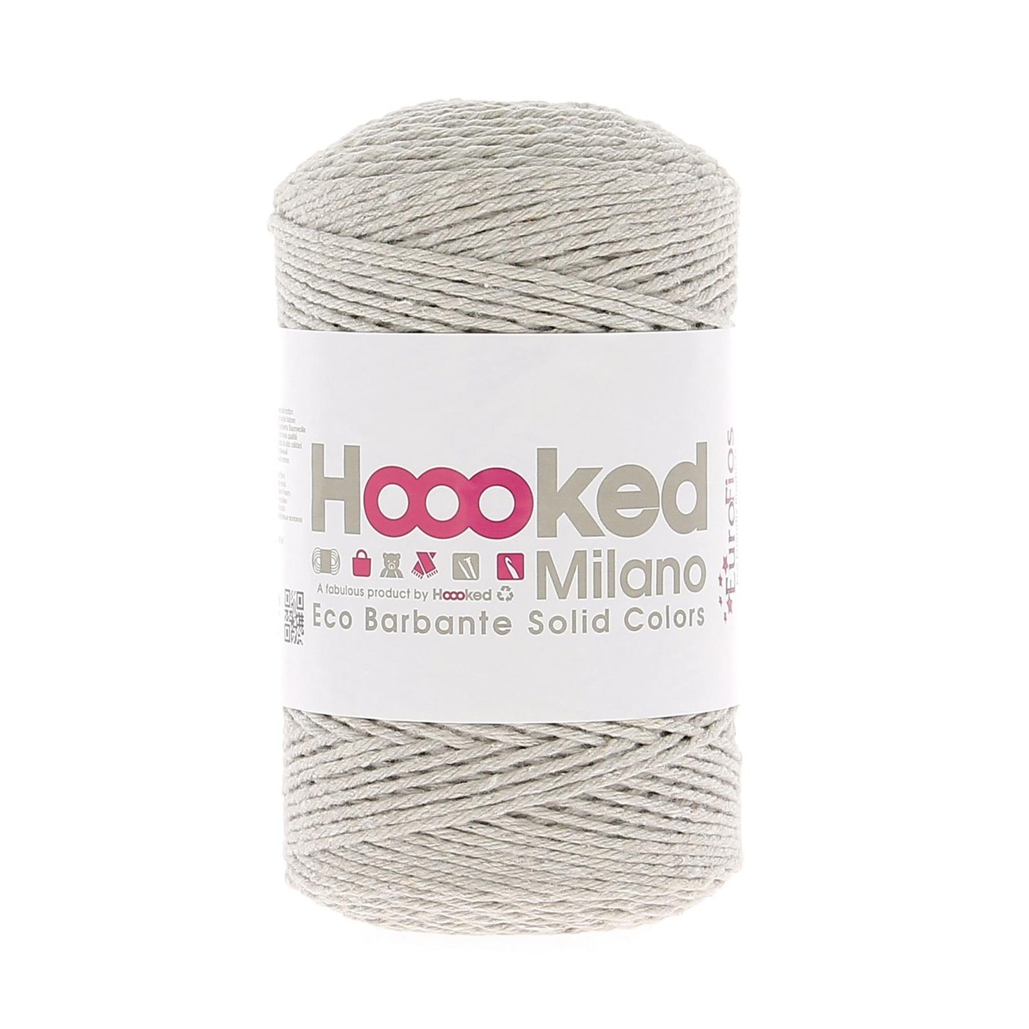 [Hoooked] R300 Eco Barbante Milano Biscuit Cotton Yarn - 204M, 200g